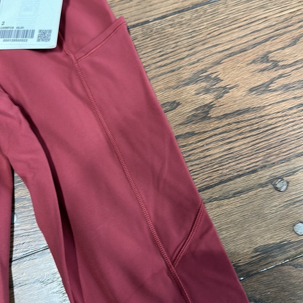 NWT Lululemon Fast And Free Tights High Rise 25" Leggings - Picture 2 of 5